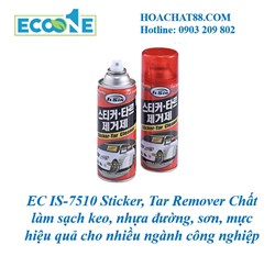 EC IS-7510 Sticker, Tar Remover Chất làm sạch keo, nhựa đường, sơn, mực hiệu quả cho nhiều ngành côn